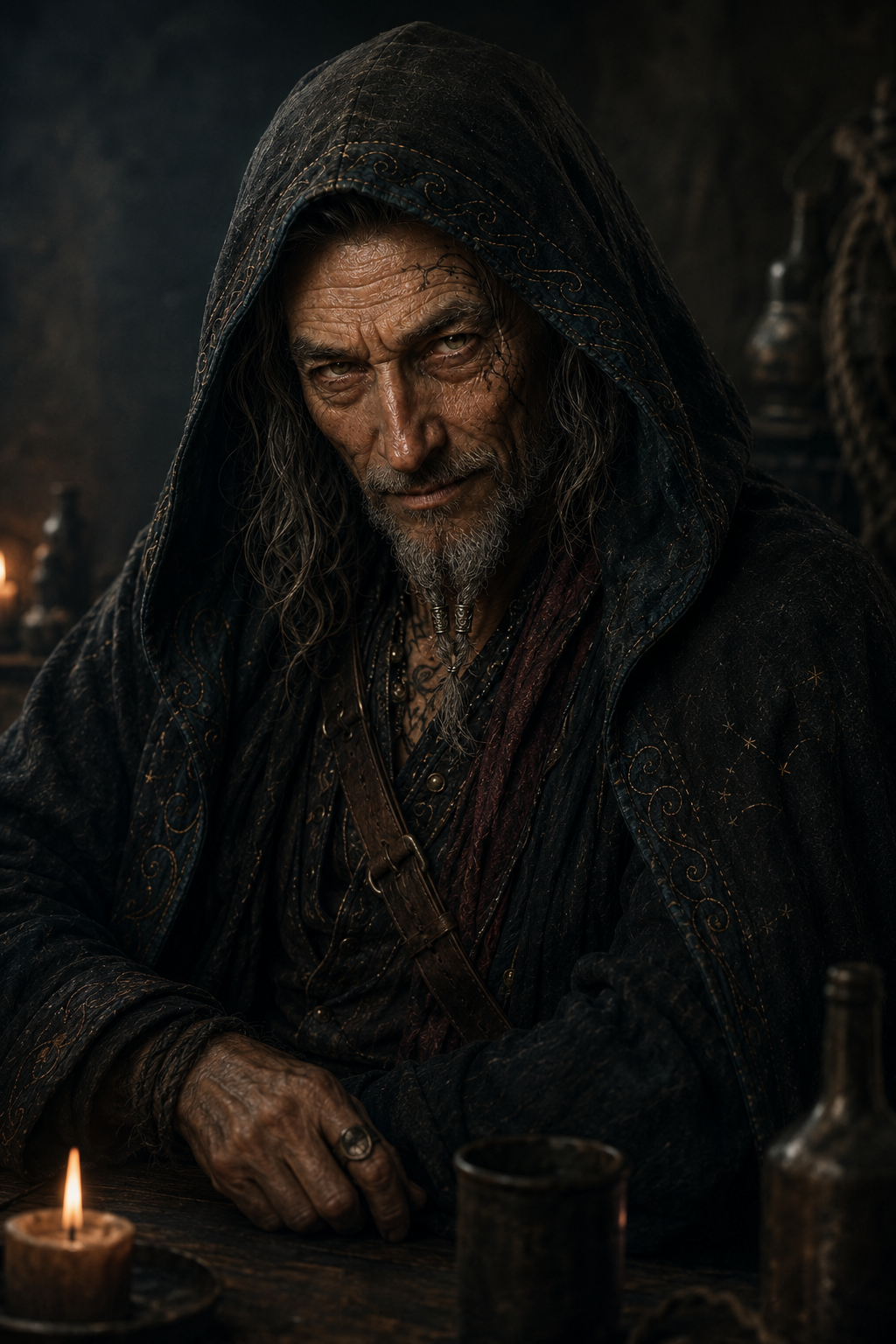 Portrait of The Gambler